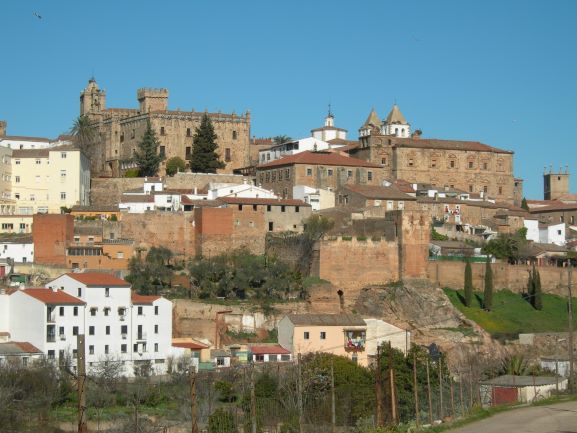 Vista parcial de Cáceres